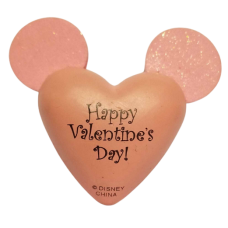 Mickey Happy Valentine's Day Be Mine Car Antenna Topper / Desktop Bobble Buddy (Pink Ears) 